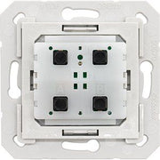 Eltako - Sender/Fernbedienung für Installationsschalterprogramme Funktaster-Einsatz FTE215B grau