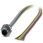Phoenix Contact - Rundsteckverbinder, feldkonfektionierbar (Industriesteckverbinder) Einbausteckverbinder SACC-E-M12MS#1411583