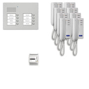 TCS Tür Control - Türsprech-Set Audio Außenstation Pack 8 PPU08/2-EN/02 PUK 2reihig 8Tast.UP