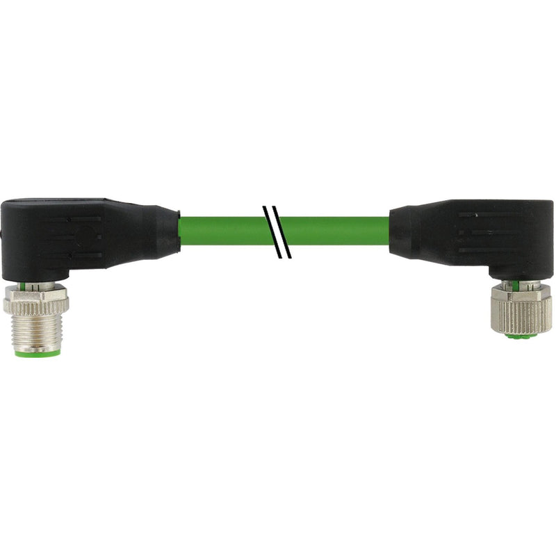 Murrelektronik - Konfektioniertes Sensor-Aktor-Kabel M12 Stecker gewinkelt 7000-46061-8020500 auf M12 Buchse gew