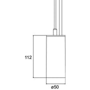 Brumberg Leuchten - Pendelleuchte LED-Pendelleuchte direkt 88864174 Pendellänge 5m