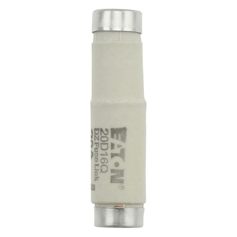 Eaton - D-Sicherungseinsatz Sicherungseinsatz Nieders. FUSE 20A D#20D16Q 20A AC 500V 50kA − 10 Stück