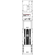 Striebel&John - Verteilerbaugruppe Schalter Wandlerfeld KA4057NA14 Netzschutz AF116