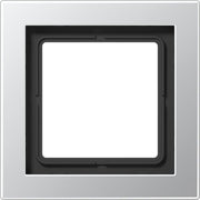 Jung - Abdeckrahmen Rahmen 1-fach alu ALD 2981 waage/senkrecht
