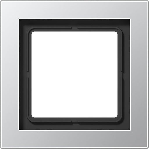 Jung - Abdeckrahmen Rahmen 1-fach alu ALD 2981 waage/senkrecht