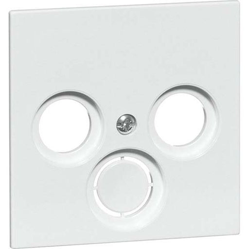 Peha - Einsatz/Abdeckung für Kommunikationstechnik Abdeckung sw D 20.610.192 TV für Antennendose