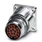 Phoenix Contact - Rundsteckverbinder, feldkonfektionierbar (Industriesteckverbinder) Gerätesteckverbinder ST-17P1N8AW400S Vorderwand