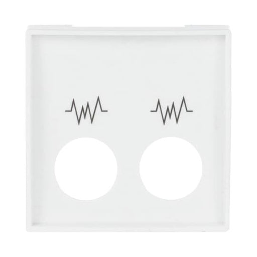 Busch-Jaeger - Zentralelement Klinikinstallation Zentralscheibe studioweiß 2548-021 G-84 Rufsysteme − 1 Stück by Busch-Jaeger
