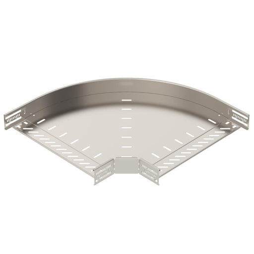 OBO Bettermann - Bogen für Kabelrinne Bogen 90 Grad RB 90 640 A4 60x400, rostfrei
