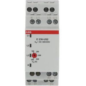 ABB Stotz S&J - Unterspannung-Überwachungsrelais für Reiheneinbau Unterspannungsrelais E236-US2 2W 1,7W