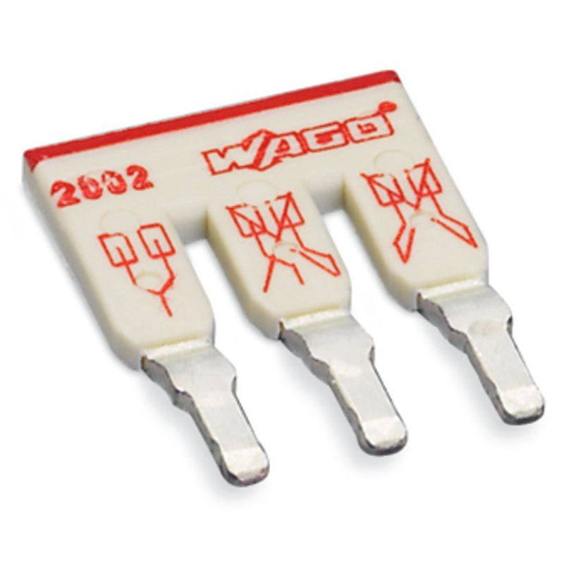 WAGO - Querverbinder/Brücker für Reihenklemme Schachtelbrücker lgr. 2002-473 3-fach,isoliert
