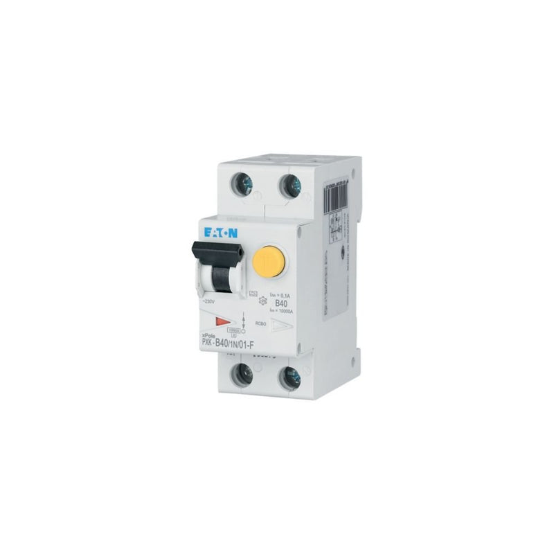Eaton - Kombination FI-Schalter/Leitungsschutzschalter FI/LS Kombination PXK-B40/1N/01-F 40 A, 100 mA, B