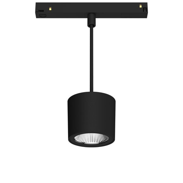 LTS Licht&Leuchten - Downlight/Strahler/Flutlicht LED-Pendelleuchte NEOORYOP10194045D.sw 940, DALI, schwarz