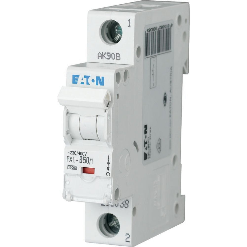 Eaton - Leitungsschutzschalter LS-Schalter m.Beschrift. PXL-C50/1 C 50A, 1p
