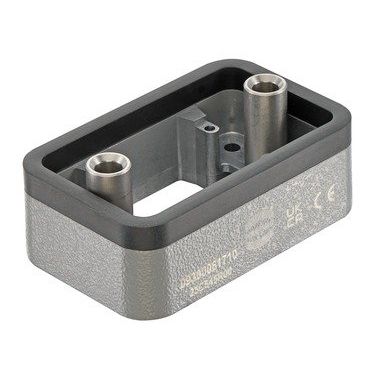 Harting - Modulträgerrahmen für Industriesteckverbinder Andockrahmen, Edelstahl, B 09300061710 augröße: 06 B