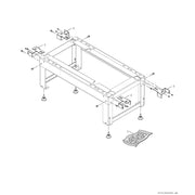Bosch Thermotechnik - Zubehör/Ersatzteile für Wärmepumpe Montagesockel klein 8738214741 für AW OR-S