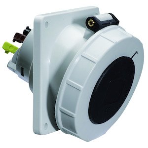 Bals Elektrotech - CEE-Anbausteckdose (IEC 60309) Anbausteckdose geneigt 32A 12849 4p 500V 7h IP67