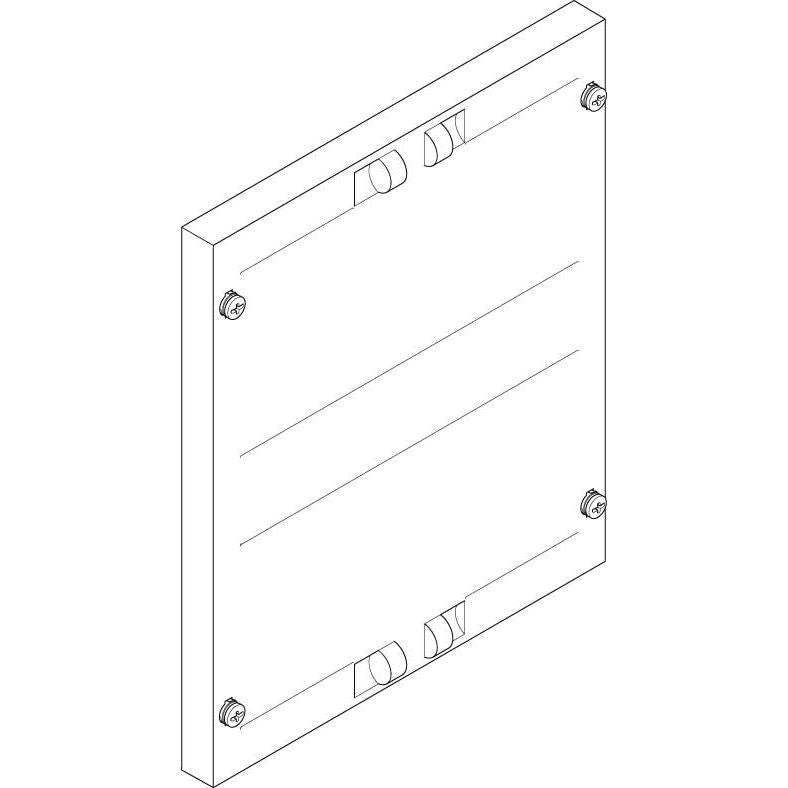 ABN - Abdeckung für Verteilerfeld Abdeckplatte FAG12N 250x300mm 1FB/2RE