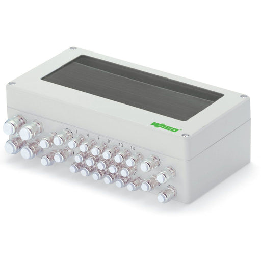 WAGO - Zähler-Komplettschrank IP65-Systemgehäuse Alu 850-826/002-000 BxHxT240x100x160mm