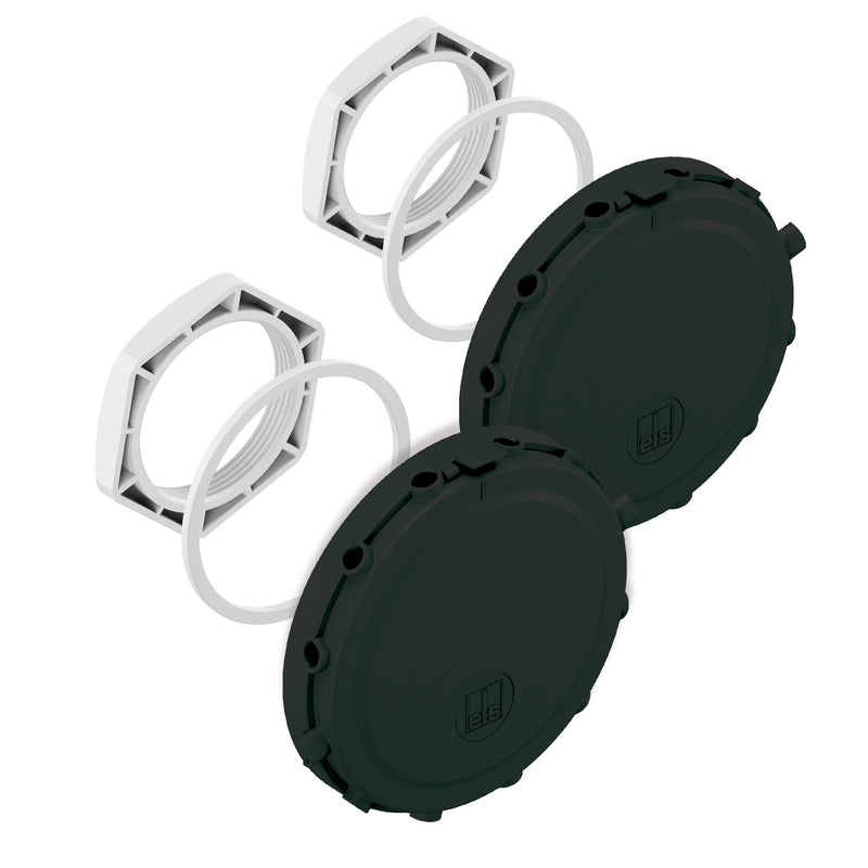 Spelsberg - Zubehör/Ersatzteile für Niederspannungs-Schalttechnik Belüftungselemente-Set BEL Air M40/sw tiefschwarz, Schutza