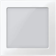 Merten - Info-Lichtsignal für Installationsschalterprogramme Zentralplatte pws/gl 587419 mit Sichtfenster