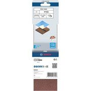 Bosch - Schleifpapier/Schleifvlies PRO X440 Schleifband, 75 x 2608606094 610 mm, G150, 3-tlg