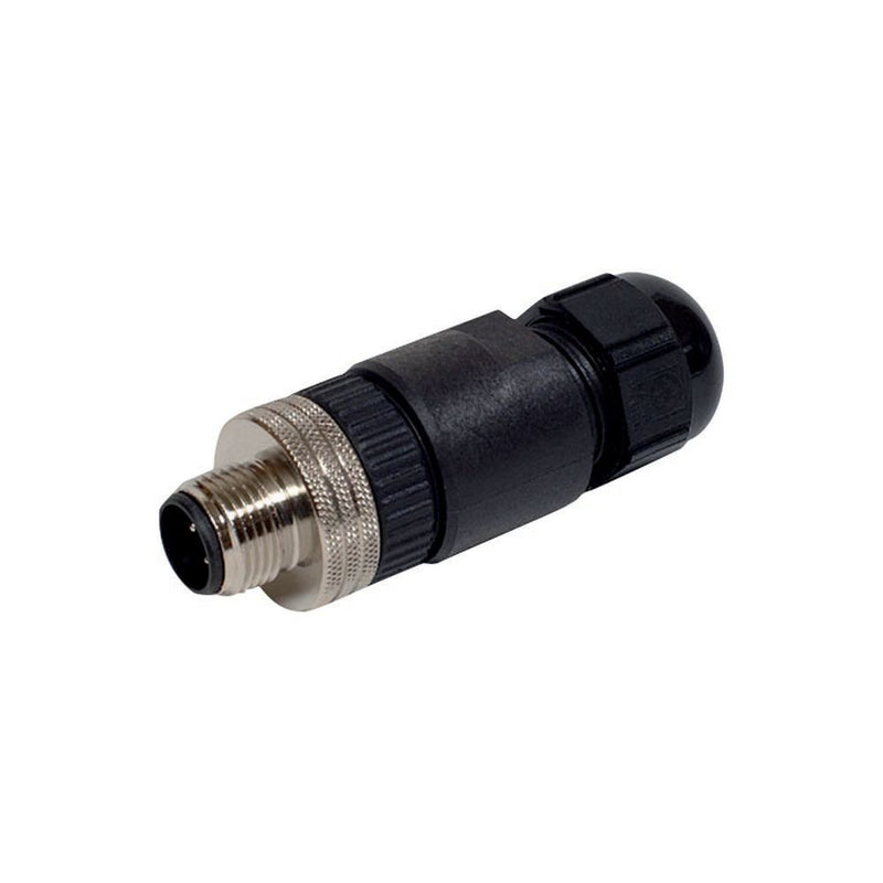 Eaton - Rundsteckverbinder, feldkonfektionierbar (Industriesteckverbinder) Stecker M12 gerade CSDSM4