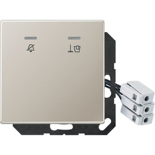 Jung - Abdeckung/Bedienelement für Installationsschalterprogramme Hotelabdeckung ES CU KO5 M 230 mit LED-Einheit 230V
