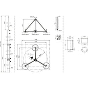 DEHN - Fangeinrichtung für Blitzschutz Fangstange FS T D40 4.2 #105710 L5,2m