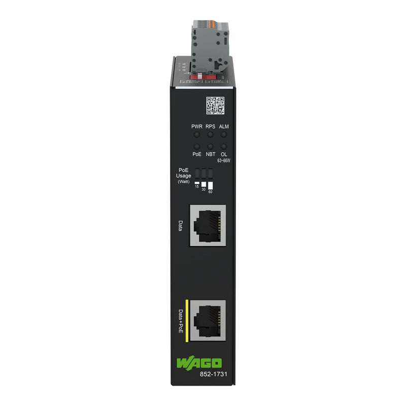 WAGO - PoE-Injektor/-Splitter Industrial PoE Injector 852-1731 − 1 Stück