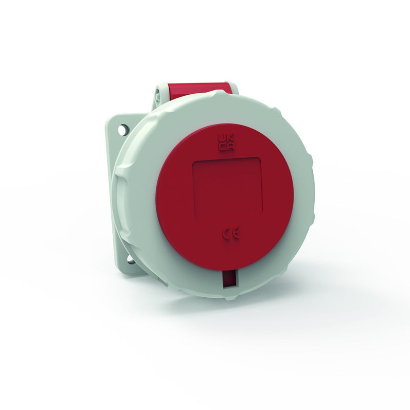Bals Elektrotech - CEE-Anbausteckdose (IEC 60309) Anbausteckdose gerade 137451 16A 5p 400V 6h IP67