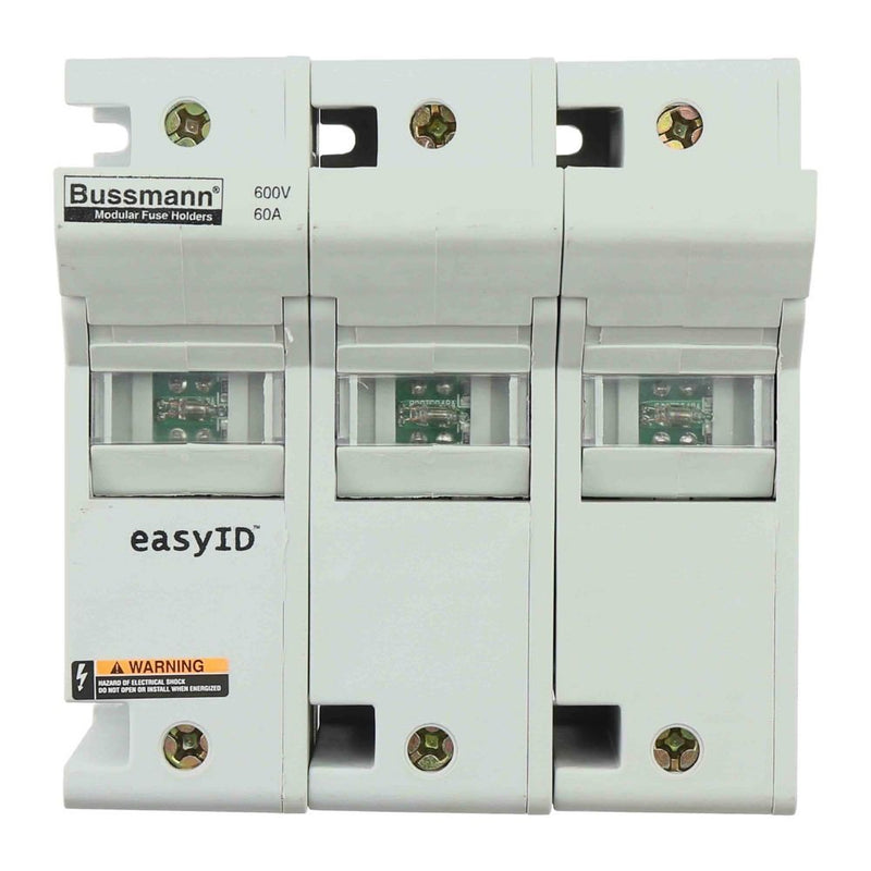 Eaton - NH-Sicherungsunterteil Sicherungshalter Niedersp. 60AJ INDIC#CH60J3I 60A AC 600V DC 200kA − 2 Stück