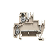 Weidmüller - Durchgangs-Reihenklemme Klemme WDK 2.5 BLZ/7.62/ZA Schraubansch.,2.5mm² − 50 Stück