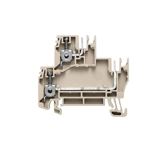 Weidmüller - Durchgangs-Reihenklemme Klemme WDK 2.5 BLZ/7.62/ZA Schraubansch.,2.5mm² − 50 Stück