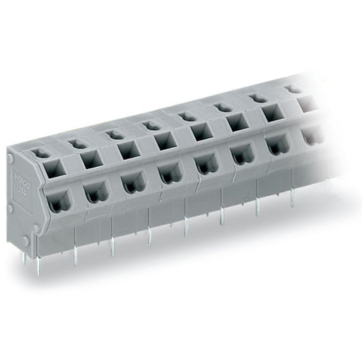 WAGO - Leiterplattenklemme 2-Leiter-Leiterplattenkle. 254-252 0,75mm² − 70 Stück