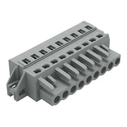 WAGO - Kabelsteckverbinder für Leiterplattensteckverbinder 1-Leiter-Federleiste 231-109/031-000 CAGECLAMP,2,5 mm²,gr − 25 Stück