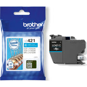 Brother - Verbrauchsmaterial für Telefax/Drucker/MFC Tintenpatrone LC-421C cyan
