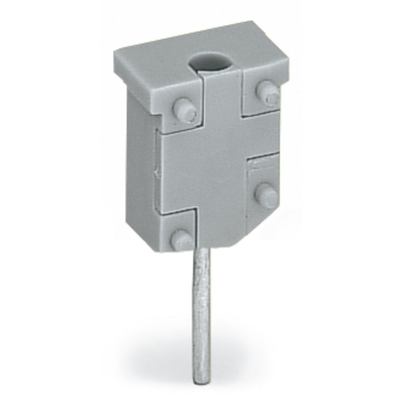 WAGO - Testadapter für Reihenklemmen Prüfsteckermodul 249-138 anreihbar,grau − 25 Stück