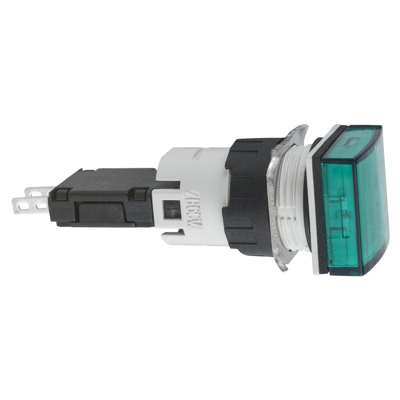 Schneider Electric - Leuchtmelder, Komplettgerät Leuchtmelder XB6CV3BB gn,m.LED-M.6-24V