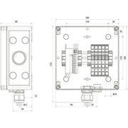 DEHN - Überspannungsableiter für Energietechnik/Stromversorgung Überspannungsableiter DCU EMOB 2 32 Typ 2+3