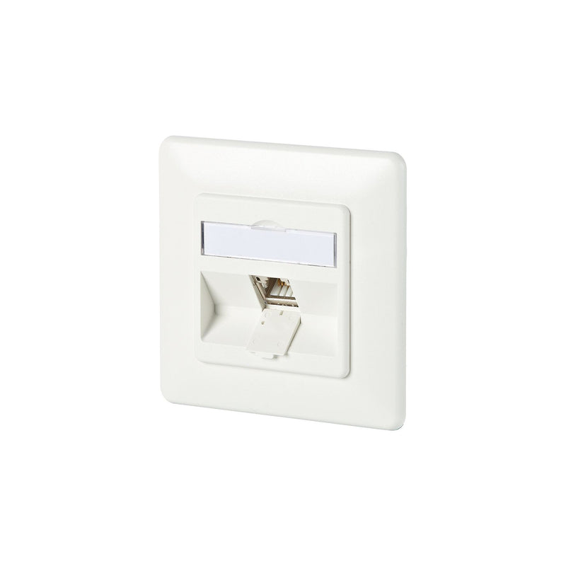 Metz Connect - Kommunikationsanschlussdose Kupfer Anschlussdose C6Amodul UP 130B11D11002-E 1Port 180 UP,rws − 10 Stück