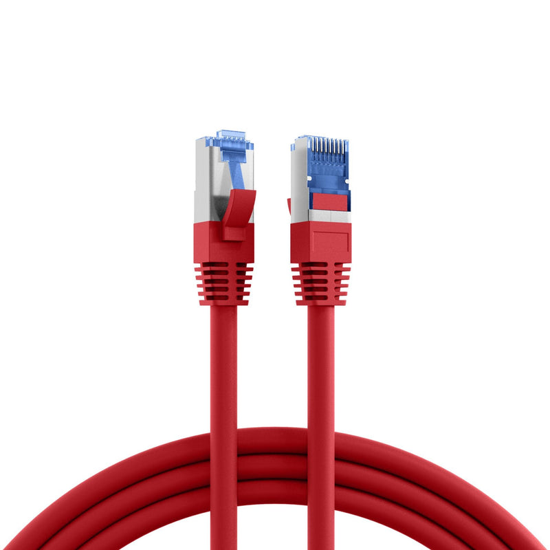 EFB-Elektronik - Patchkabel Kupfer Patchk. RJ45 Cat.6A S/FTP K5525FRT.1 superflex 1,0m rot