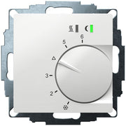 Eberle Controls - Raumthermostat/Uhrenthermostat UP-Raumregler 5-30C AC230V UTE 2500-RAL9016-G55 Ausgang Triac