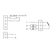 Eberle Controls - Raumthermostat/Uhrenthermostat Temperaturregler INSTAT plus 3r Tages/Wochenuhr