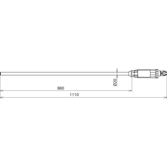 DEHN - Zubehör/Ersatzteile für Sicherheitsgeräte Prüfkopf PHE III PHE3 PK10 30 S SB ZK 10..30kV 50Hz Kat. S