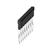 Weidmüller - Querverbinder/Brücker für Reihenklemme Querverbinder ZQV 2.5N/8 BK gesteckt − 20 Stück
