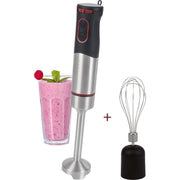 PROFICOOK - Rühr-/Mixgerät Stabmixer-Set PC-SMS 1226 inox Edelstahl-schwarz