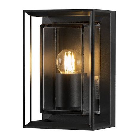 Gnosjö Konstsmide AL - Decken-/Wandleuchte Wandleuchte 7886-750 1x E27, schwarz