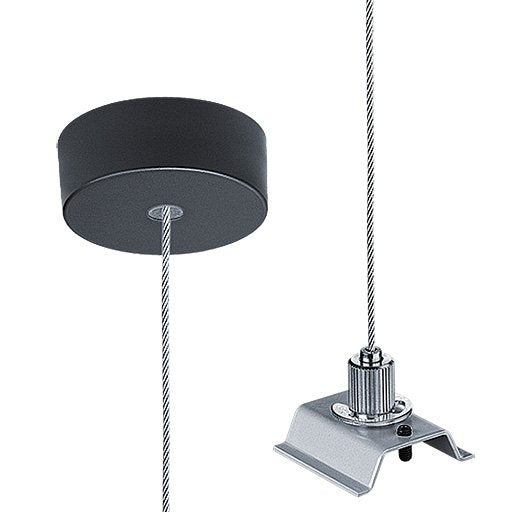 Zumtobel Group - Mechanisches Zubehör/Ersatzteile für Leuchten Seilabhängung SLOIN slim #22172728 inkl. Baldachin