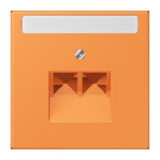 Jung - Einsatz/Abdeckung für Kommunikationstechnik Abdeckung für IAE/UAE LC 969-2 NAUA 225 orange clair (32081)